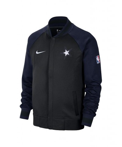 Men's Black, Navy Orlando Magic 2022, 23 City Edition Showtime Thermaflex Full-Zip Jacket $63.84 Jackets