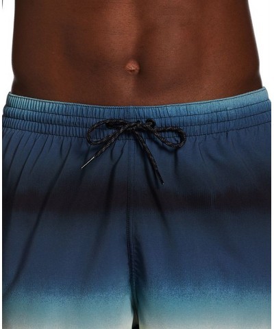 Men's Horizon OmbrÉ Stripe 9" Swim Trunks Green $28.82 Swimsuits