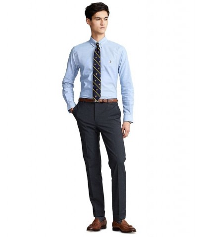 Slim-Fit Stretch-Oxford Shirt Blue $55.35 Shirts