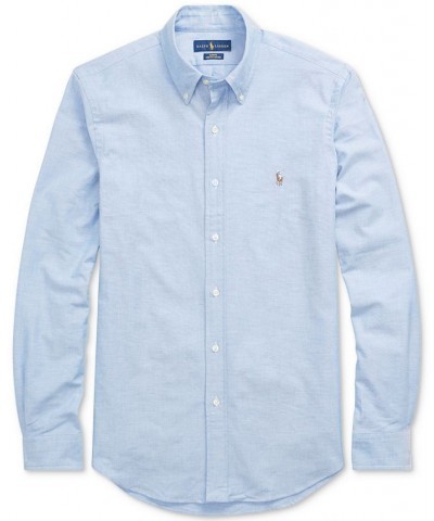 Slim-Fit Stretch-Oxford Shirt Blue $55.35 Shirts