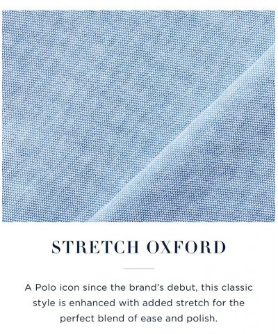 Slim-Fit Stretch-Oxford Shirt Blue $55.35 Shirts