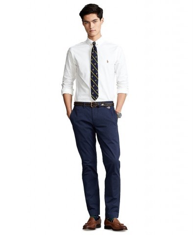 Slim-Fit Stretch-Oxford Shirt Blue $55.35 Shirts