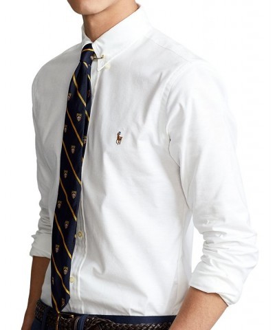 Slim-Fit Stretch-Oxford Shirt Blue $55.35 Shirts