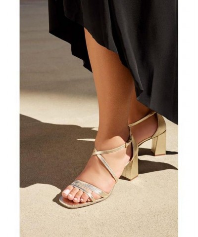 Tiff Ankle Strap Sandals Tan/Beige $44.00 Shoes