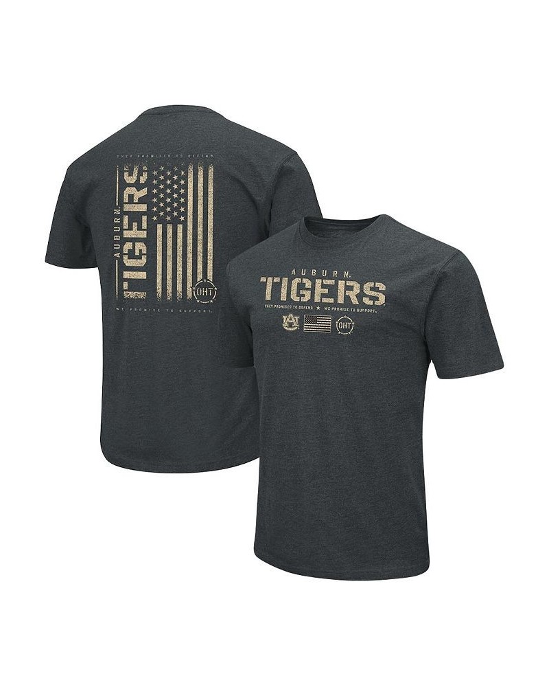 Men's Heathered Black Auburn Tigers OHT Military-Inspired Appreciation Flag 2.0 T-shirt $22.50 T-Shirts