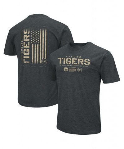 Men's Heathered Black Auburn Tigers OHT Military-Inspired Appreciation Flag 2.0 T-shirt $22.50 T-Shirts