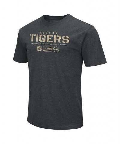 Men's Heathered Black Auburn Tigers OHT Military-Inspired Appreciation Flag 2.0 T-shirt $22.50 T-Shirts