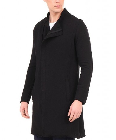 Modern Longline Zippered Cardigan Black $52.00 Sweaters