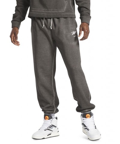 Men's Basketball Court Top Bi-Dye Fleece Pants Black $37.80 Pants