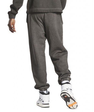 Men's Basketball Court Top Bi-Dye Fleece Pants Black $37.80 Pants