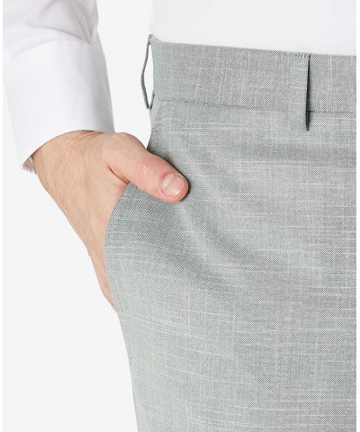 Men's Classic-Fit Solid Flat-Front Dress Pants PD09 $24.75 Pants