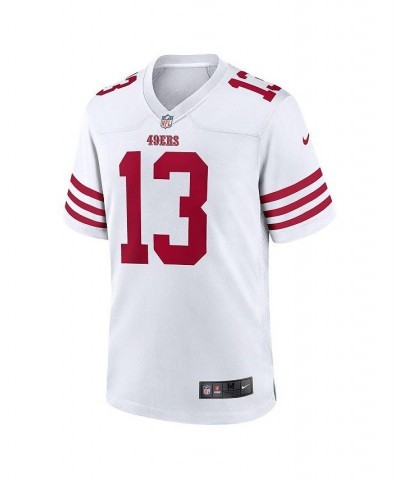 Men's Brock Purdy White San Francisco 49ers Game Player Jersey $46.20 Jersey