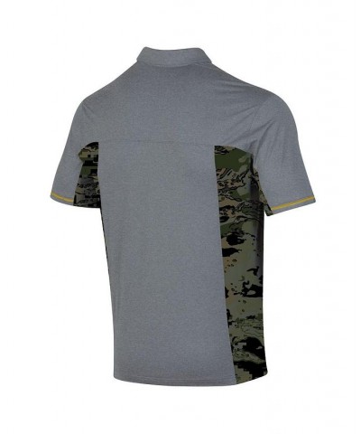 Men's Gray Notre Dame Fighting Irish Freedom Polo Shirt $55.00 Polo Shirts