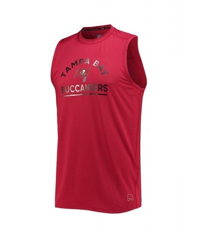 Men's Red Tampa Bay Buccaneers Rebound Tank Top $28.04 T-Shirts