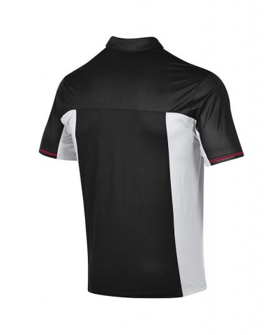 Men's Black Texas Tech Red Raiders Throwback Special Game Polo Shirt $46.00 Polo Shirts