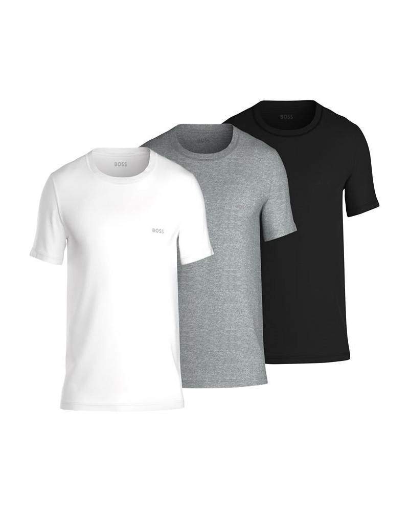 Men's 3-Pk. Classic Assorted Solid Color Crewneck T-Shirts Multi $30.68 Undershirt