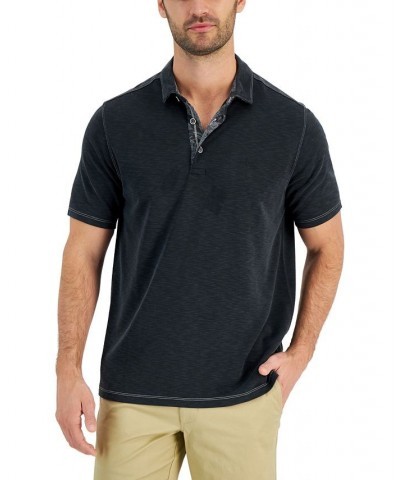 Men's Palmetto Paradise Polo Shirt Black $36.94 Polo Shirts