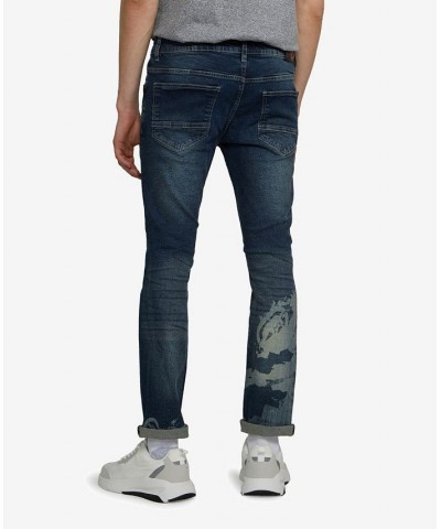 Men's Skinny Fit Rhino Wrap Stretch Jeans Dark Wash $36.66 Jeans