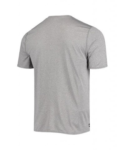 Men's Heathered Gray Baltimore Ravens Combine Authentic Game On T-shirt $17.20 T-Shirts