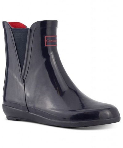 Cloudburst Rain Boots Blue $23.84 Shoes