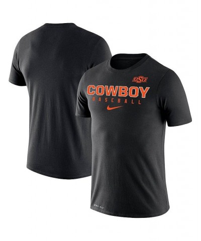 Men's Black Oklahoma State Cowboys Baseball Legend Performance T-shirt $24.00 T-Shirts