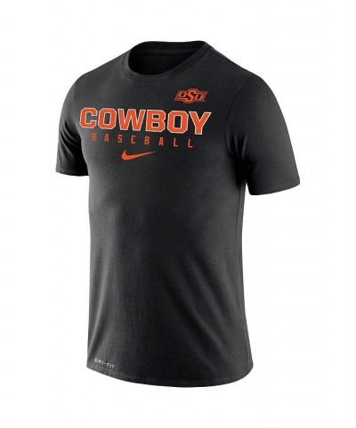 Men's Black Oklahoma State Cowboys Baseball Legend Performance T-shirt $24.00 T-Shirts