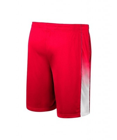 Men's Red Wisconsin Badgers Lazarus Shorts $18.00 Shorts