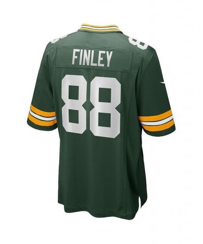 Men's Jermichael Finley Green Green Bay Packers Game Retired Player Jersey $51.36 Jersey