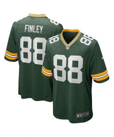 Men's Jermichael Finley Green Green Bay Packers Game Retired Player Jersey $51.36 Jersey