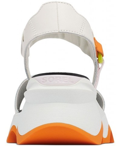 Women's Kinetic Impact Ankle-Strap Sport Platform Sandals White $56.55 Shoes