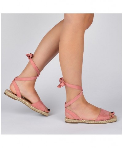 Women's Emelie Espadrille Sandals Blue $35.20 Shoes