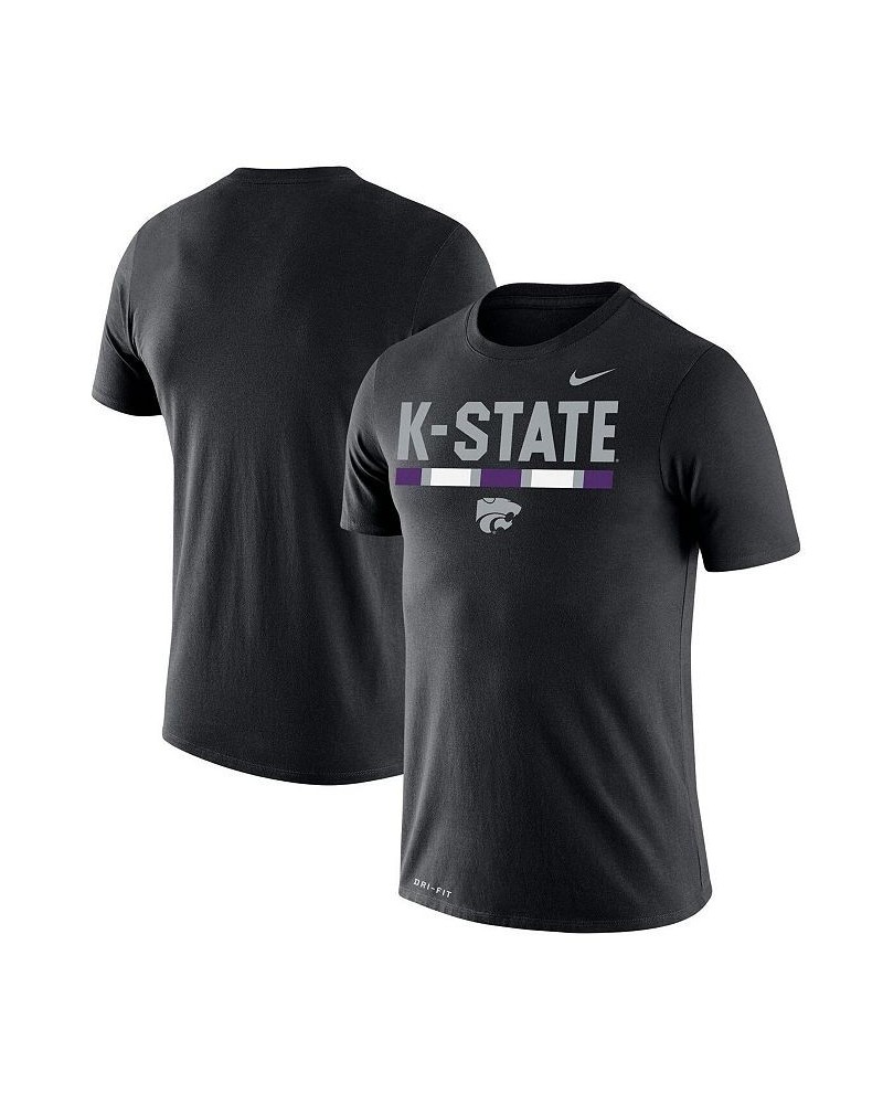 Men's Black Kansas State Wildcats Team DNA Legend Performance T-shirt $29.99 T-Shirts