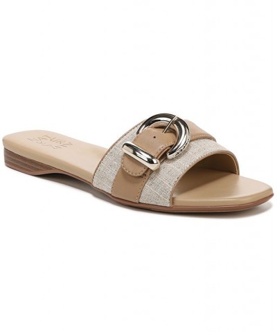 Santiago Slide Sandals Tan/Beige $39.24 Shoes