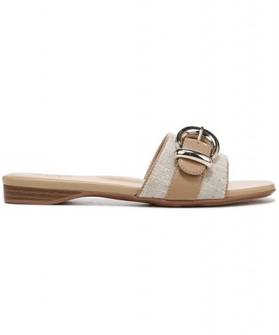 Santiago Slide Sandals Tan/Beige $39.24 Shoes