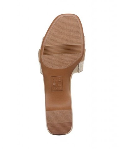 Santiago Slide Sandals Tan/Beige $39.24 Shoes