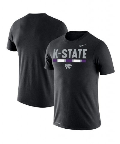 Men's Black Kansas State Wildcats Team DNA Legend Performance T-shirt $29.99 T-Shirts