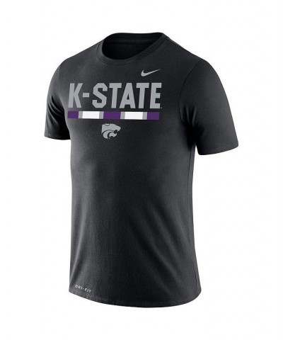 Men's Black Kansas State Wildcats Team DNA Legend Performance T-shirt $29.99 T-Shirts