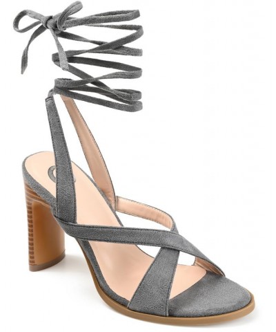 Women's Adalee Sandals Gray $52.24 Shoes