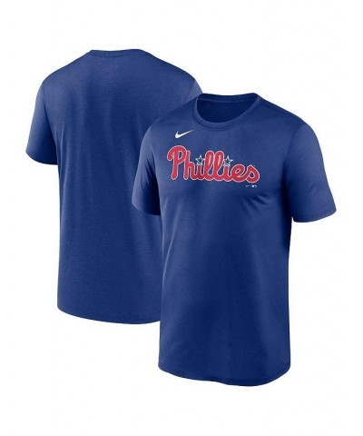 Men's Royal Philadelphia Phillies New Legend Wordmark T-shirt $25.99 T-Shirts