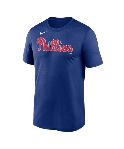 Men's Royal Philadelphia Phillies New Legend Wordmark T-shirt $25.99 T-Shirts