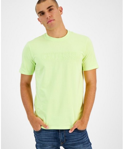 Men's Alphy Logo T-shirt Green $21.58 T-Shirts