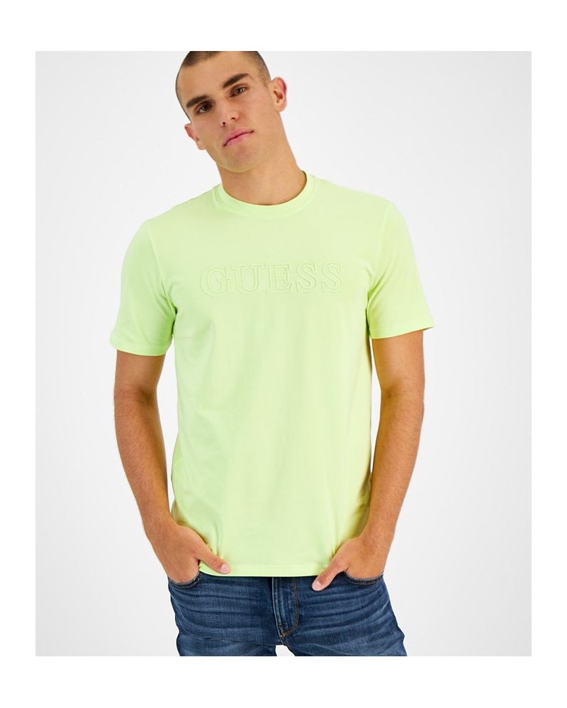 Men's Alphy Logo T-shirt Green $21.58 T-Shirts