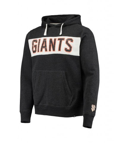 Men's '47 Black San Francisco Giants Team Pullover Hoodie $27.72 Sweatshirt