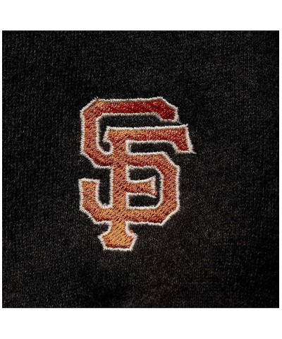 Men's '47 Black San Francisco Giants Team Pullover Hoodie $27.72 Sweatshirt