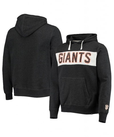 Men's '47 Black San Francisco Giants Team Pullover Hoodie $27.72 Sweatshirt