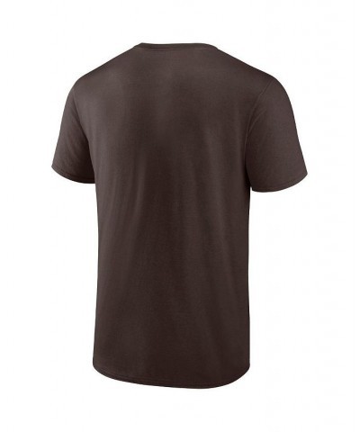 Men's Branded Brown San Diego Padres 2022 Postseason Locker Room T-shirt $24.50 T-Shirts