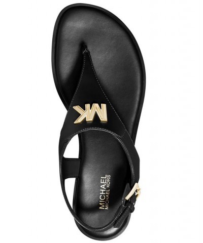 Women's Jilly Flat Sandals Black $50.49 Shoes