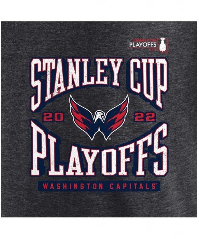 Men's Branded Charcoal Washington Capitals 2022 Stanley Cup Playoffs Wraparound T-shirt $22.67 T-Shirts