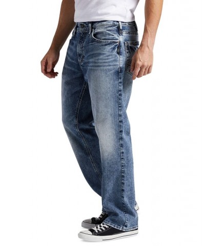 Men's Grayson Classic Fit Straight Leg Jeans Blue $33.71 Jeans