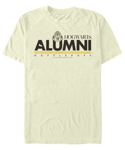 Men's Alumni Hufflepuff Short Sleeve Crew T-shirt Tan/Beige $20.29 T-Shirts